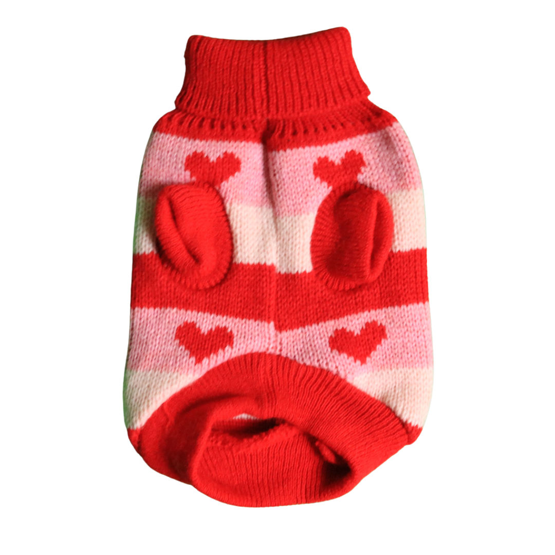Heart To Heart Dog Jumper by Doggy Doo Little-1