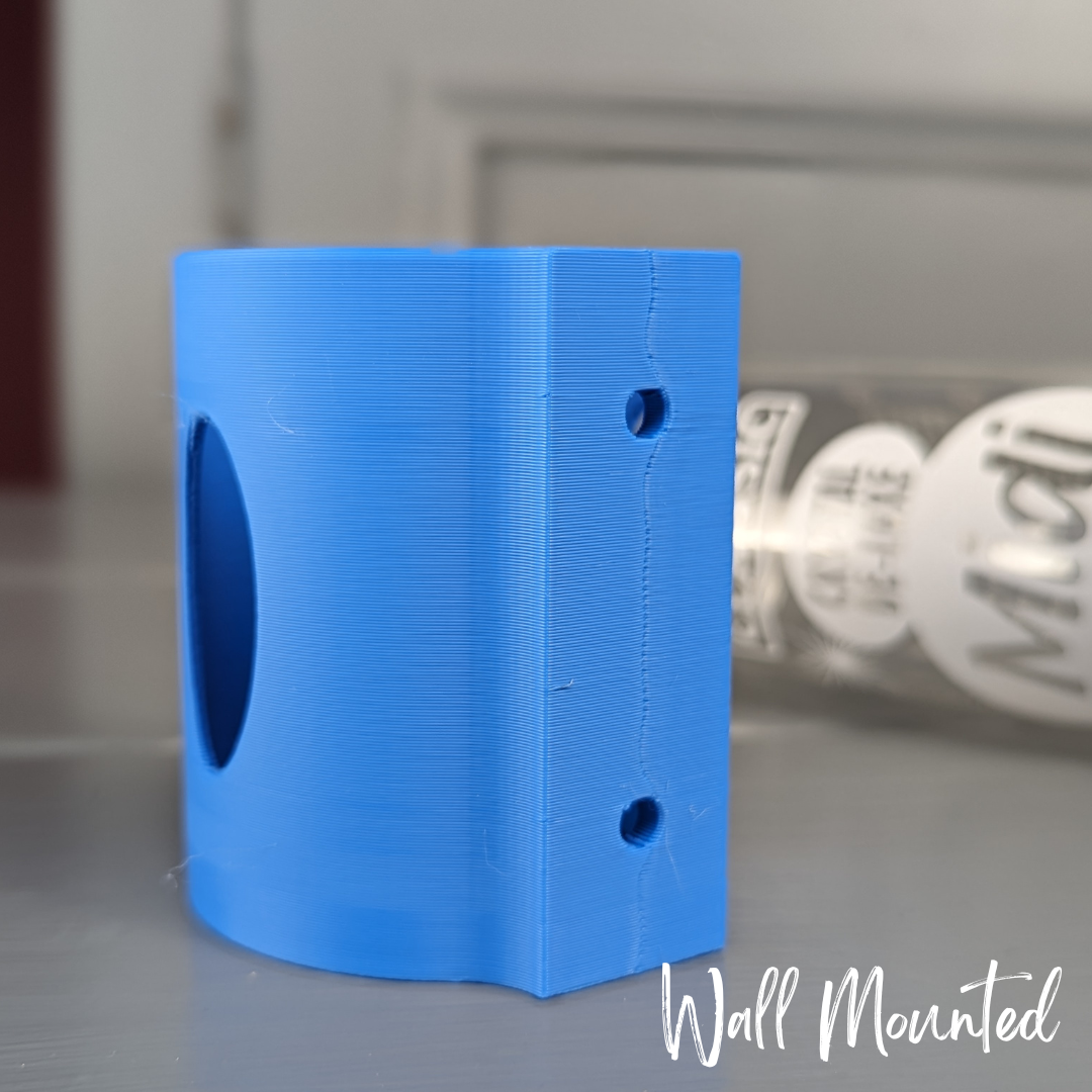 SINGLE Cage/Wall Mounted Water Bottle Holder - Sky Blue - TRADE-3