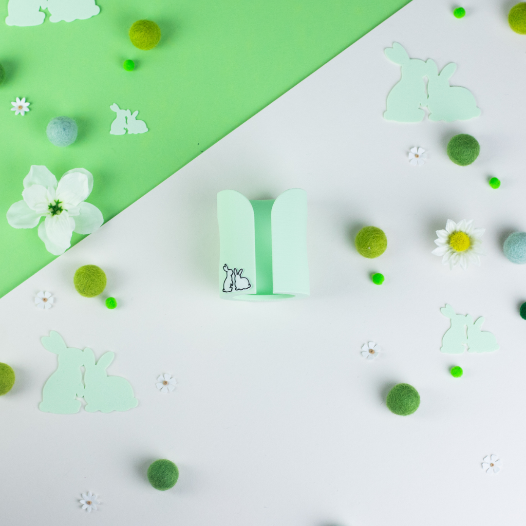 Guinea Pig & Rabbit Water Bottle Holder - Pastel Green-1