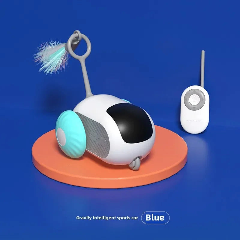 Interactive Smart Cat Toy Car-6