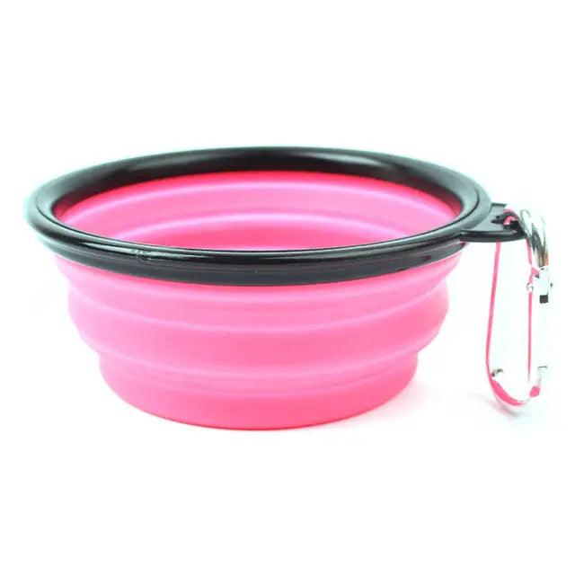 Pet Portable Folding Bowl Buckle-1