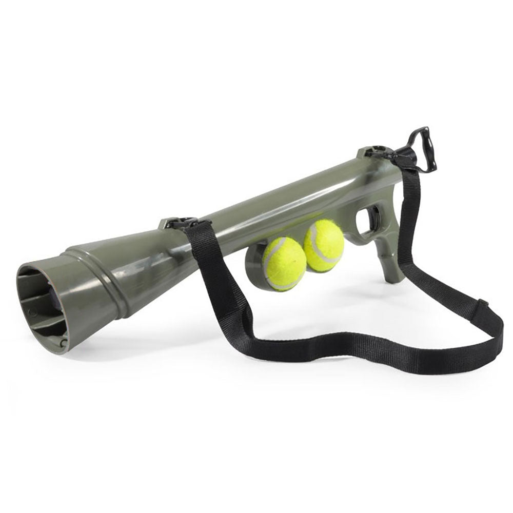 Pistol de jucarie lansator de mingi pentru caini-3